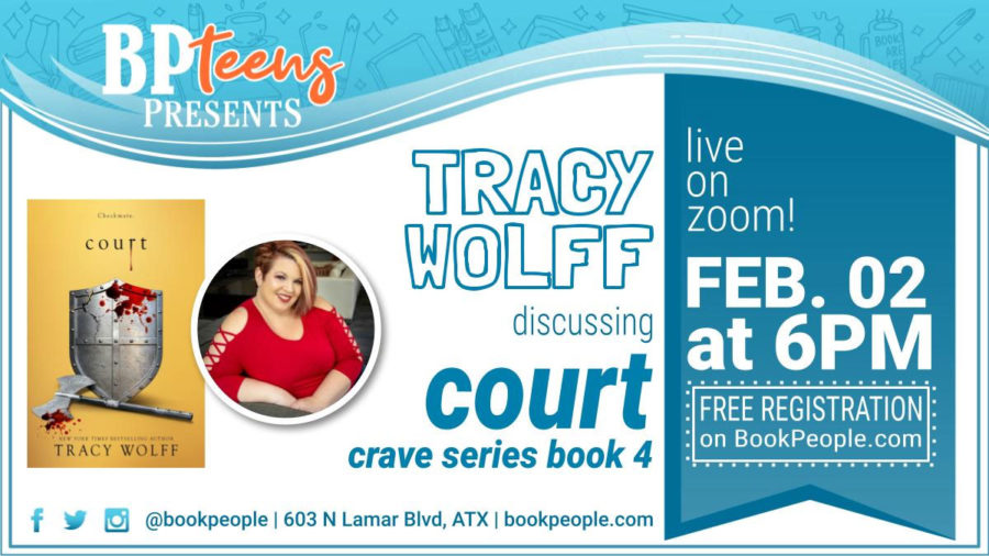 Book People's Virtual Event - Tracy Wolff discussing Court