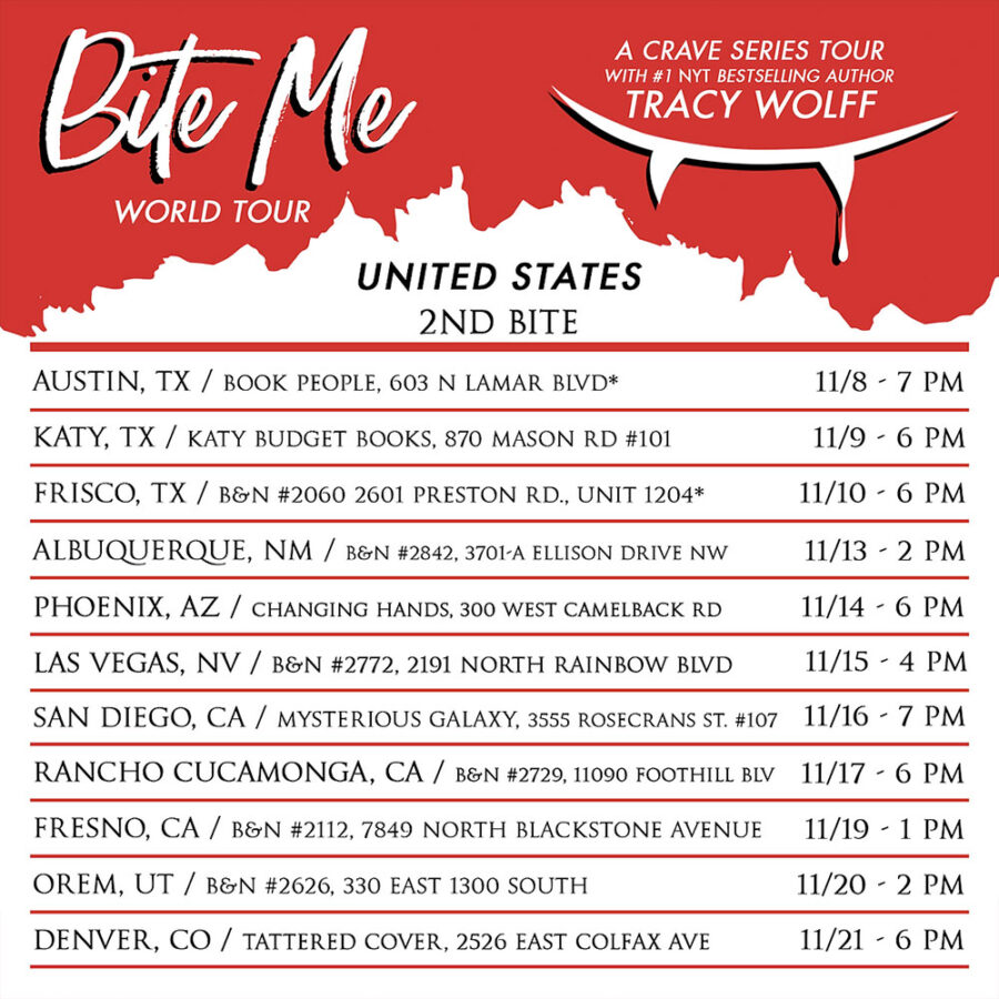 Bite Me World Tour - US (November 2022)