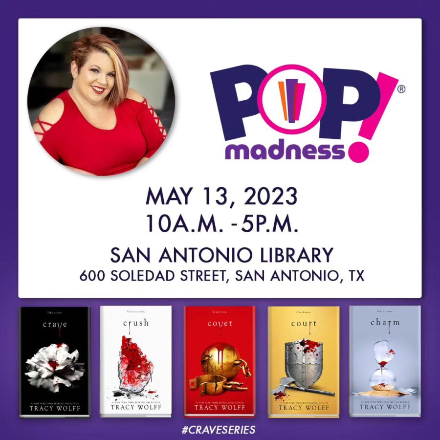 Tracy will be at the POP! Madness!