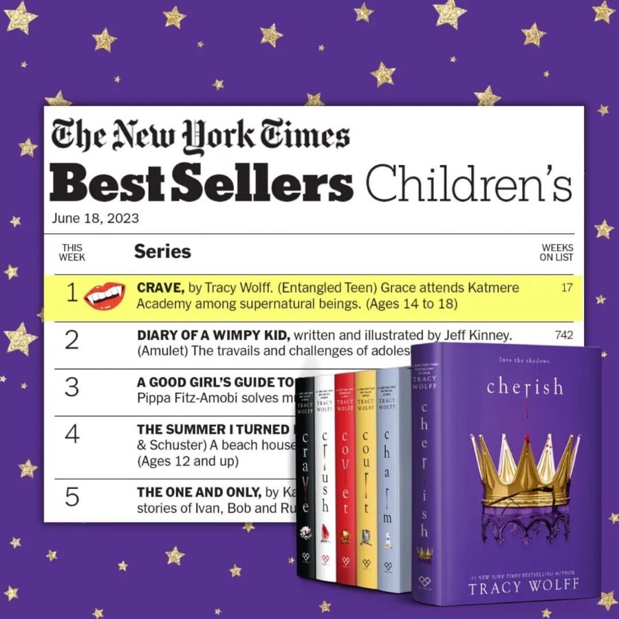 Crave - New York Times Bestseller Children's Series