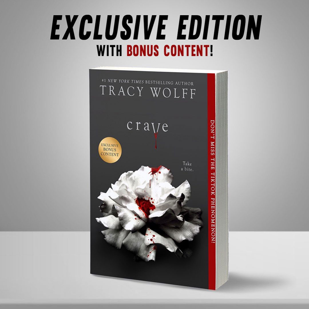 The paperback edition of Crave is coming…